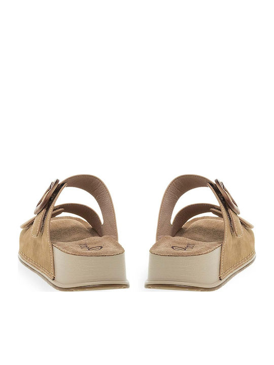 Damen Anatomische Braune Flatforms