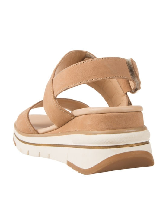 Sandale Casual Damă Flatforme Maro