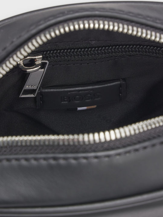 Mini Reporter Men's Shoulder / Crossbody Bag Black
