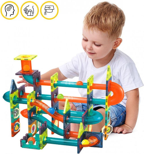 MalPlay Магнитна Конструкторска Игра за Деца 3+ Години