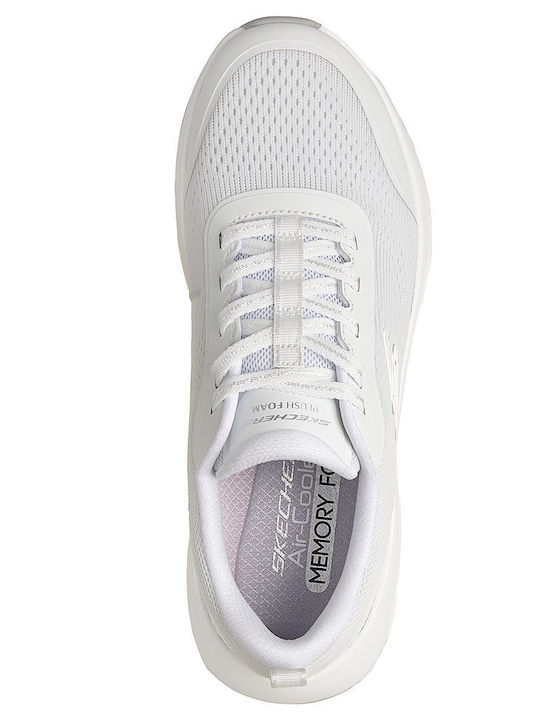Skechers Plush Foam Sneakers Λευκα