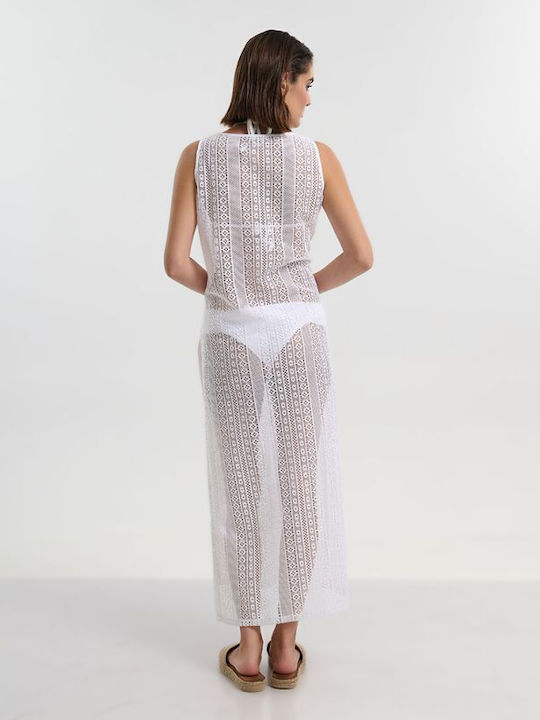 Ble Resort Collection Рокля За Плаж Бяла