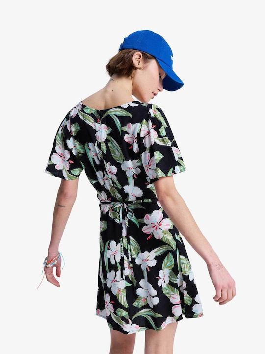 Sommer Mini Blumen Kleid