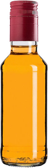 Glass Bottle 200ml Long Red Cap 1 Pc