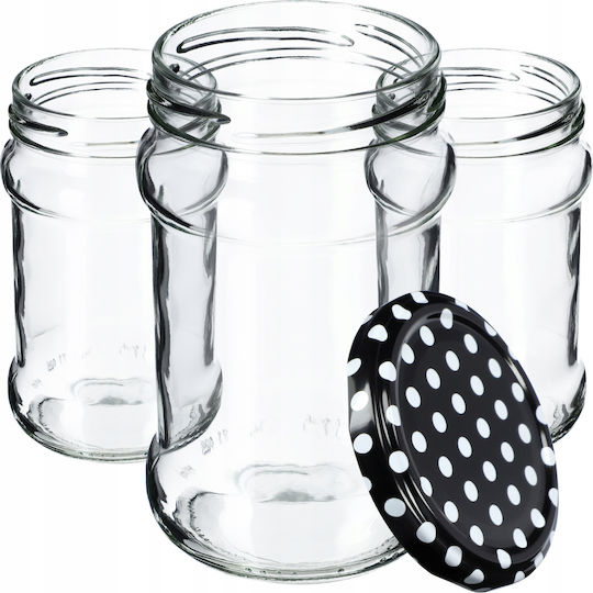 Kadax Glas Gefäß mit Deckel 315ml (10 Stück)