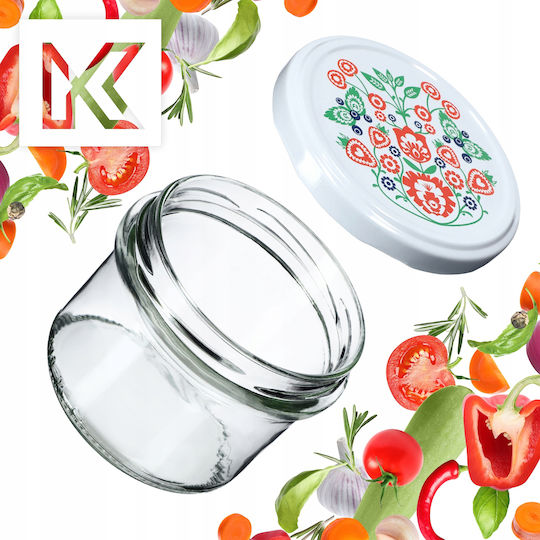 Kadax Glas Gefäß mit Deckel 235ml (10 Stück)