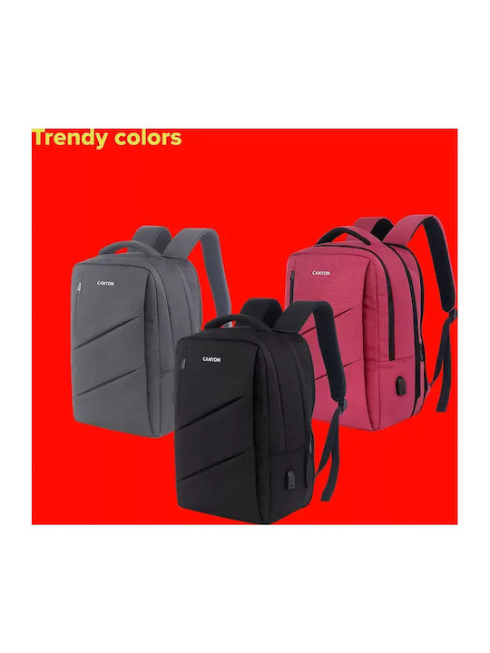 Canyon BPE-5 Impermeabila Geantă Rucsacuri pentru laptop 15.6" în culoarea Burgundy