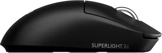 Logitech Pro X Superlight 2c Ασύρματο Gaming Ποντίκι Μαύρο