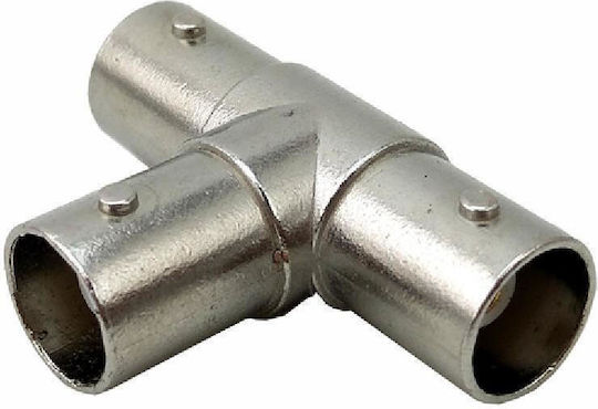 JKG BNC Male To BNC Female Converter Silver 1 Piece 01.100.0117