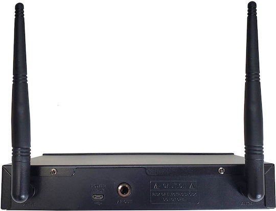 Audio Club WM20D Set Wireless Microphone Handmade for Vocals