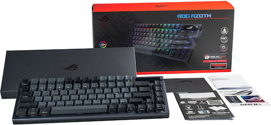 Asus ROG Azoth Drahtlos Gaming Mechanische Tastatur mit ROG NX Rot Schaltern und RGB-Beleuchtung (Englisch US)