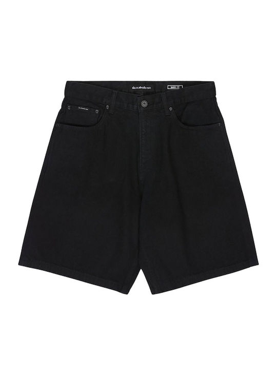 Baggy Ανδρική Βερμούδα Τζιν Black