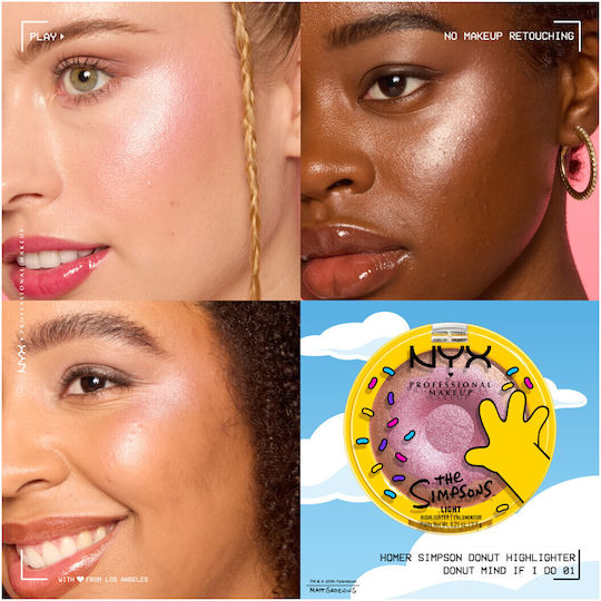 NYX Professional Makeup Homer Simpson Donut 01 Donut Mind If I Do 7.1 г