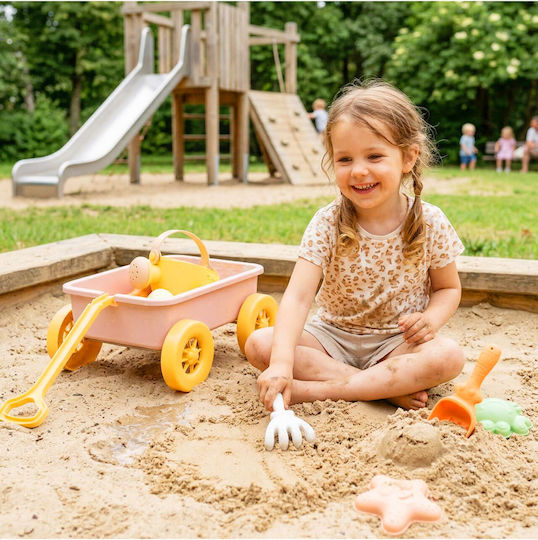 Malplay Pastel Pink Sand Play Set Cart Included Specific Accessories