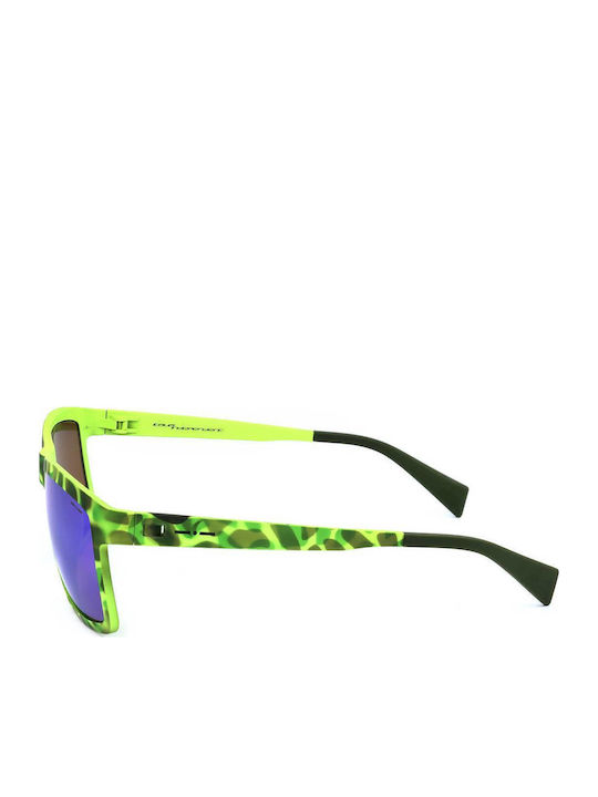 Italia Independent 0113/037 Men's Sunglasses with Green Plastic Frame 0113.037.000