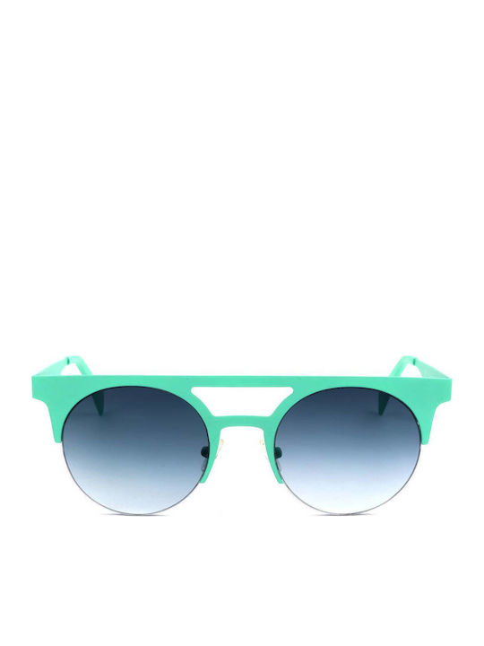 Italia Independent Men's Sunglasses with Blue Plastic Frame and Blue Lens 0026.036.000