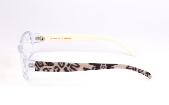 Emilio Pucci Transparent Women's Acetate Eyeglass Frame