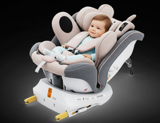 Buf Boof TWT Plus Deluxe Autositz i-Size mit Isofix Pink 0-36 kg