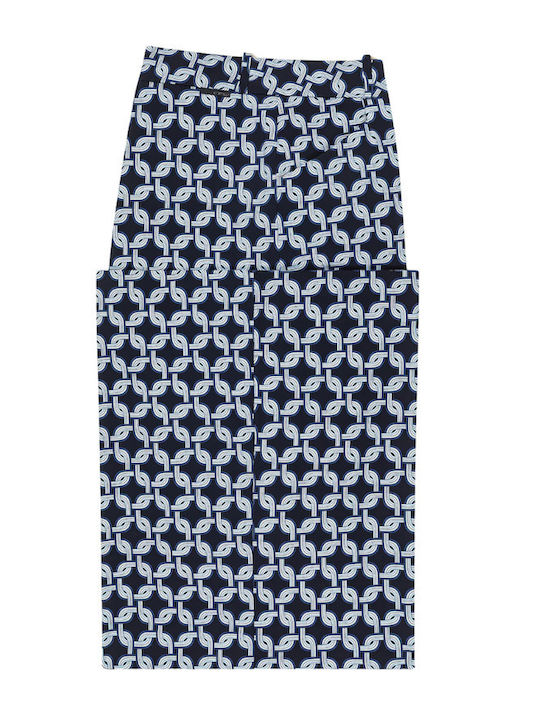 Women's Palazzo Fit Pantaloons Blue