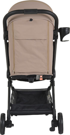 Cangaroo Flip+ Καρότσι Μωρού Kατάλληλο για Nεογέννητο Dawn Beige 6.9kg