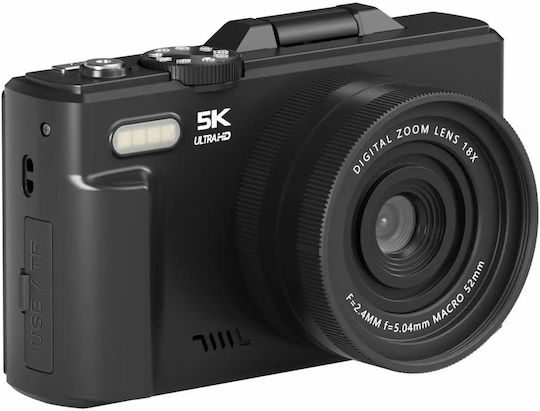 Denver DWC-8475B Compact Camera 75MP Optical Zoom 16x Black