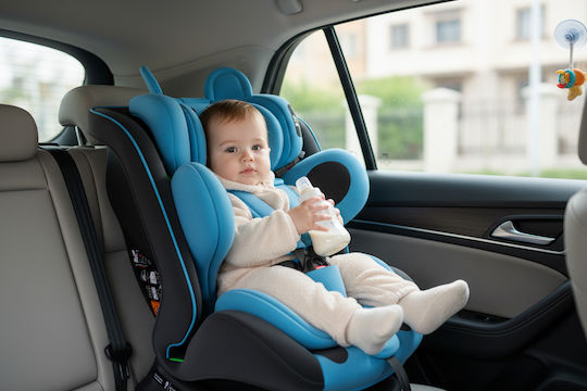 Buf Boof TWT Plus Deluxe Scaun Auto pentru Copii i-Size cu Isofix Blue