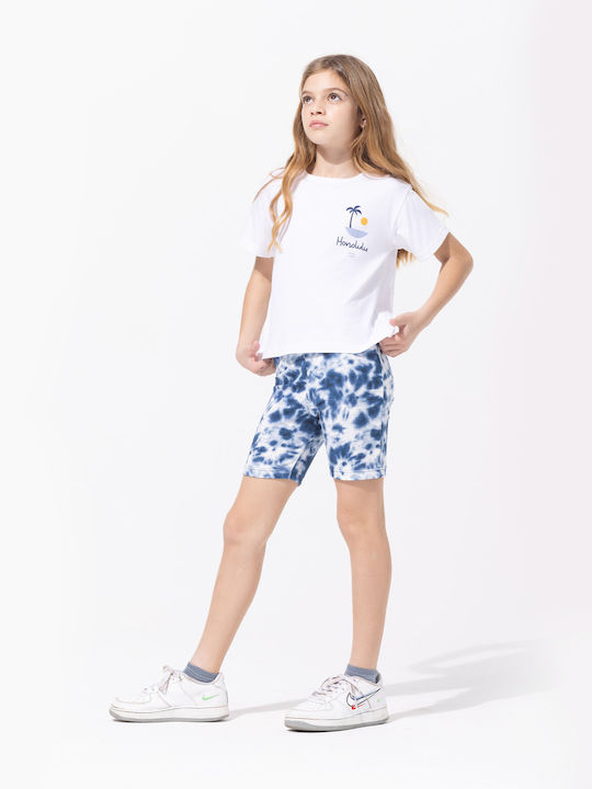 Kinderbekleidungssets mit Shorts Sommer 2 Stück Blau