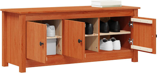 Holz Schuhorganisator 110x38x45,5cm