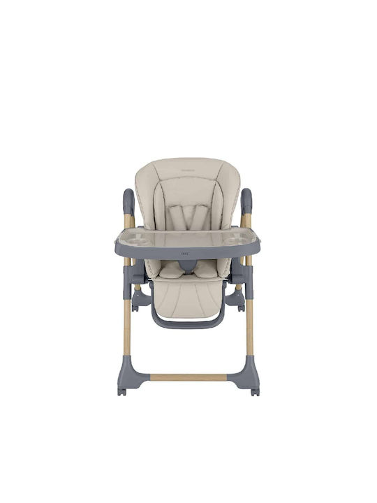 Kikka Boo Olive 2 Αναδιπλούμενο Καρεκλάκι Φαγητού Beige
