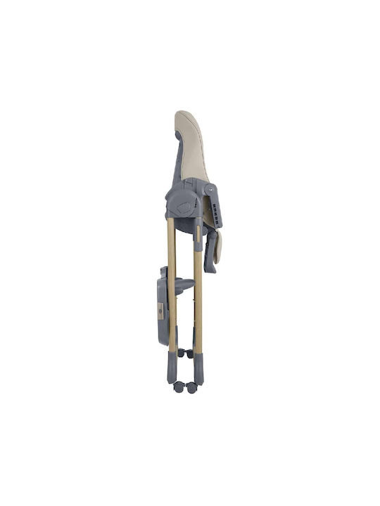 Kikka Boo Olive 2 Αναδιπλούμενο Καρεκλάκι Φαγητού Beige
