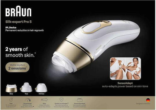 Braun Epilator Machine Epilator for Face Body & Bikini PL5351