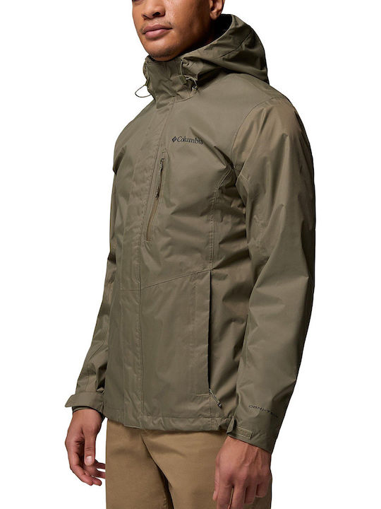 Pouring Adventure Iii Jacket Waterproof and Windproof Khaki