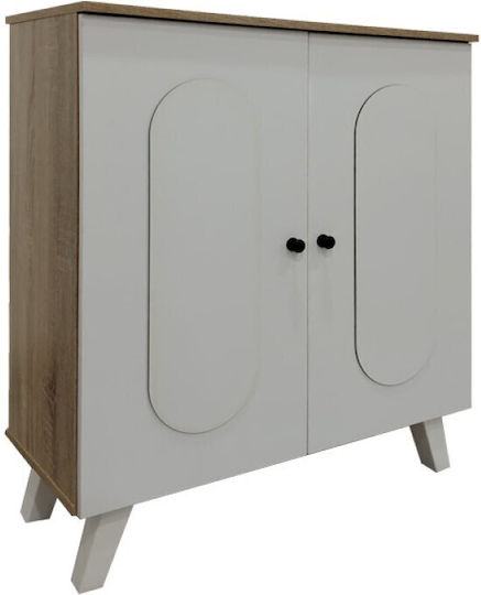 Ξύλινη Cathi 80x34x95cm Ξύλινη Cathi 80x34x95cm