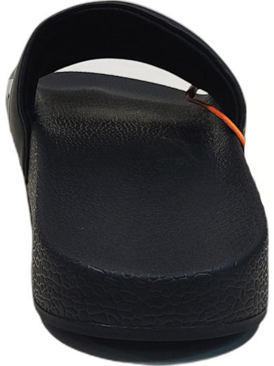 Men's Black Slides