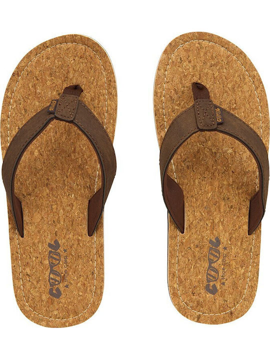Slapi Bărbați Flip Flops Maro