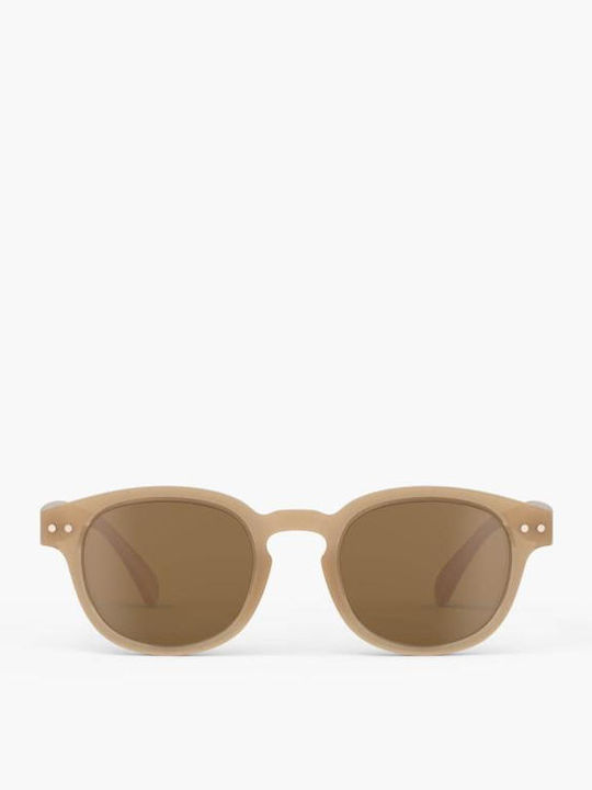 Izipizi Square Kids Sunglasses with Polarized Lens Beige for 3-5 Years