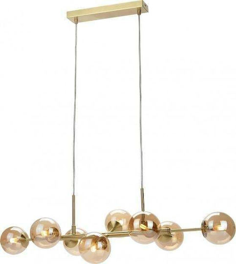 Italux Hängelampe Gold 150cm Italux Hängelampe Gold 150cm