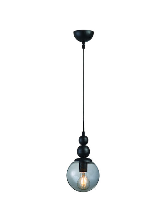 ArkoLight Lustră Negru cu Dulie E27 16x21cm.