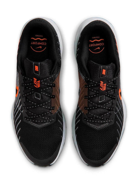 Run Defy Männer Sportschuhe Laufen Schwarz