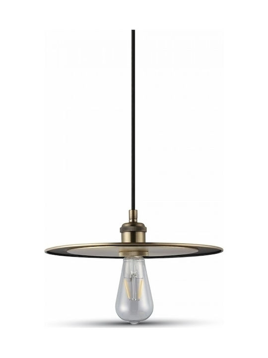 V-TAC Pendant Light Rose Gold with Socket E27 30x9x100cm