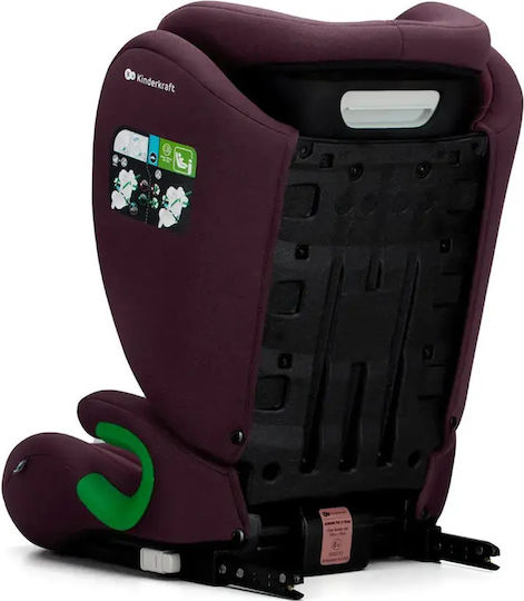 Kinderkraft Καθισματάκι Αυτοκινήτου i-Size με Isofix Cherry Pearl 15-36 kg
