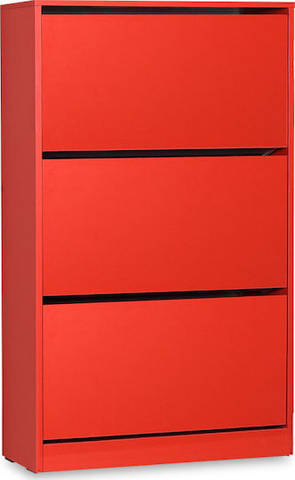Pakketo Ξύλινη Schuhorganisatoren Mit 3 Regale Rote 73x26x119cm 039-000069 Pakketo Ξύλινη Schuhorganisatoren Mit 3 Regale Rote 73x26x119cm 039-000069