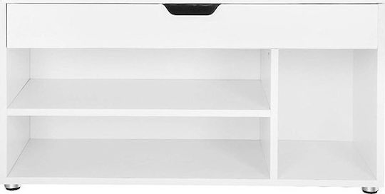 Ξύλινη με 1 Ράφι 80x30x44cm LHS30W Ξύλινη με 1 Ράφι 80x30x44cm LHS30W