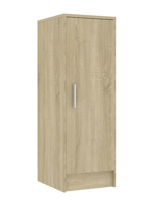 Wooden Shoe Organizer with 6 Shelves Sonoma Oak 32x35x92cm