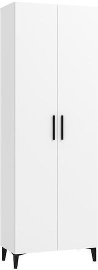 Ξύλινη Buseto 2k με 5 Ράφια 67.5x35x195cm Ξύλινη Buseto 2k με 5 Ράφια 67.5x35x195cm