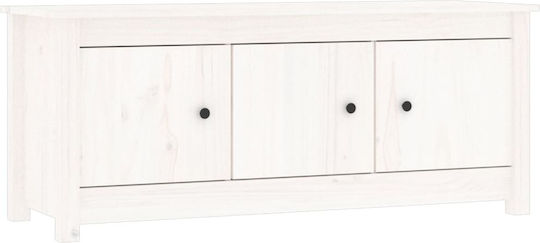 Ξύλινη με 6 Ράφια Λευκή 110x38x45.5cm 814600 Ξύλινη με 6 Ράφια Λευκή 110x38x45.5cm 814600