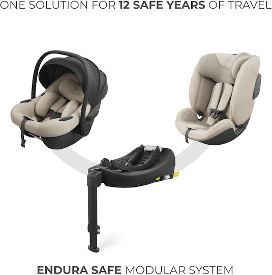 Kinderkraft Scaun Auto i-Size cu Isofix Bej
