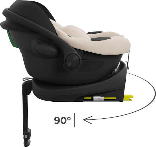 Kinderkraft Scaun Auto i-Size cu Isofix Bej