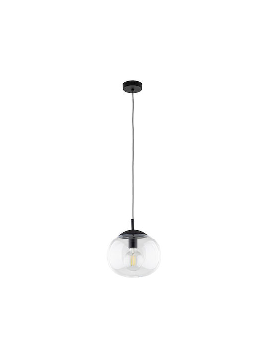 TK Lighting Lustră Transparent cu Dulie E27 25x25cm.