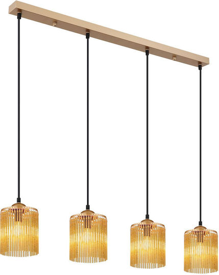 Globo Lighting Висящо осветително тяло Кехлибарен Globo Lighting Висящо осветително тяло Кехлибарен